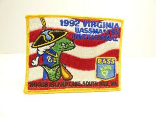 Rare/vintage 1992 Bassmaster Invitational Buggs Island Lake,  South Hill Virginia