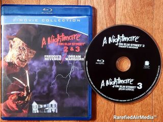 A Nightmare On Elm Street 2 & 3 (blu - Ray,  2011) 80 