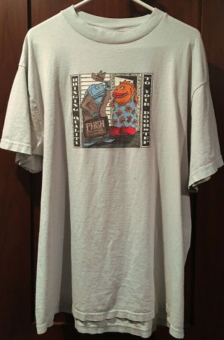 Phish Summer Tour 1997 T Shirt Jim Pollock Artwork Awesome Authentic Very Rare