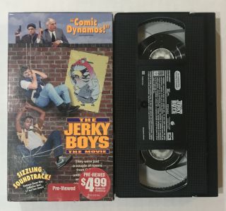 The Jerky Boys: The Movie [vhs 1995] Rare Cult Comedy Htf Oop