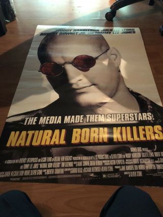 Natural Born Killers Rare Poster Vintage 24x34