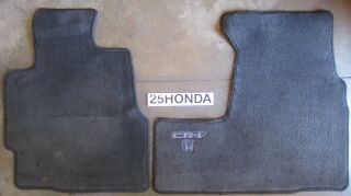 1995 - 2001 Honda Cr - V Optional Floor Mats Dar Grey Rare Oem Jdm Rd1 Rd3 Crv 1g
