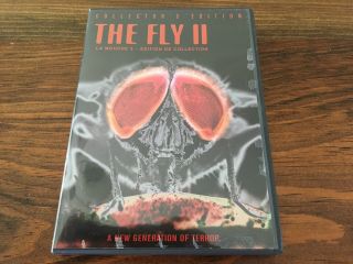 The Fly Ii (dvd,  2005,  2 - Disc Set,  Collectors Edition) Rare Oop W/ Inserts