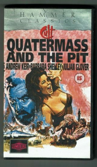 Quartermass And The Pit Vhs Hammer Classics Rare Horror Lumiere