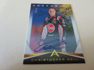 2020 Panini Chronicles Ascension Autograph Christopher Bell Auto 5/10 Rare