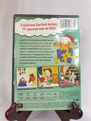 Garfield Holiday Celebrations (DVD,  2004,  OOP,  Rare,  Full Screen) Christmas TT20 2
