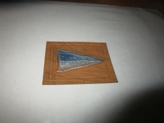 Dartmouth University C.  1910 Antique Leather Pennant Tobacco Card Rare