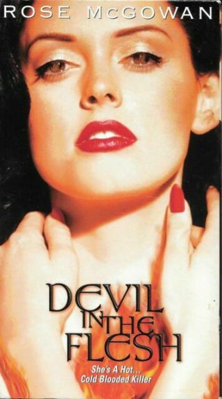Devil In The Flesh Vhs 90s Rare Cult Horror Thriller Rose Mcgowan