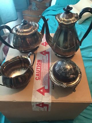 An Antique/vintage Silver Plated Job Please Look