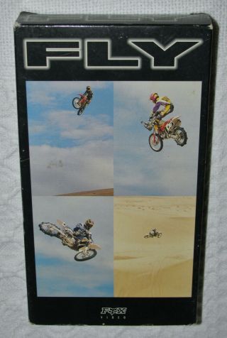 Fly 1996 Motocross Vhs - Rare Oop Jeremy Mcgrath,  Damon Bradshaw Bike Stunts