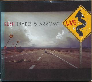 Rush Snakes & Arrows Live Rare Out Of Print 2 Cd Set 