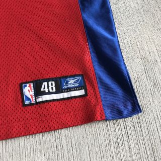 Authentic Reebok Los Angeles Clippers Lamar Odom Rare Red VTG jersey 48 NBA 3