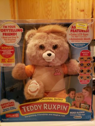 Teddy Ruxpin - Official Return - Target Exclusive Outfit Bluetooth Open