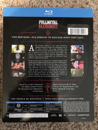 Fullmetal Alchemist: The Complete Series (Blu - ray,  2014) AUTHENTIC AND RARE 2