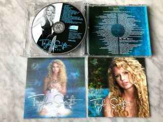 Taylor Swift Deluxe Cd/dvd W/3d Cover Limited Ed.  2007 Big Machine Rare Oop Nm