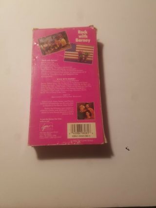 Barney Backyard Gang Rock With Barney (VHS,  1991) Vintage RARE HTF 2