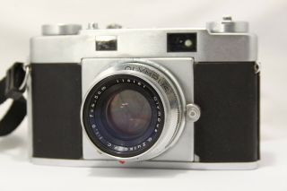 Rare Olympus 35 - S Rangefinder Film Camera W/g.  Zuiko 1:1.  9 4.  5cm Lens A022b