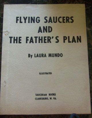Rare Vintage Flying Saucers And The Father 