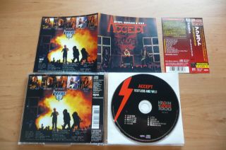 @ Cd Accept - Restless And Wild / Epic Records 2019 / Rare Heavy Metal Jp,  Obi
