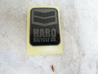 Haro Badge Decal Bmx Rare Sticker Master Freestyler Sport Vintage Racing