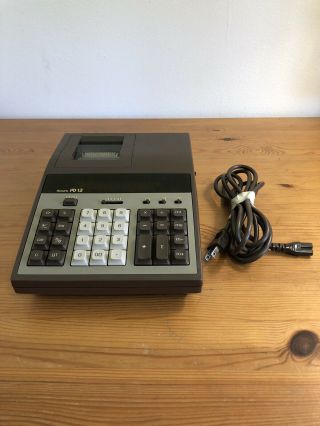 Sears Pd12 Desktop Printing Calculator Adding Machine Vintage 272.  58070 (a2)