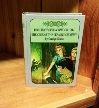 {vtg: Rare} Condition: Nancy Drew Twin Thriller Hc Book