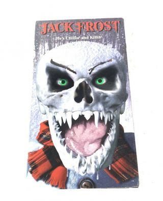 Jack Frost (vhs/ep,  1998,  Ep) Horror Rare Ht Oop