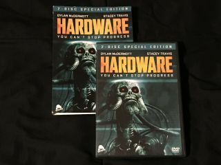 Hardware DVD 1990 Special Edition 2 Disc RARE OOP Sci Fi Horror w/slipcase 3