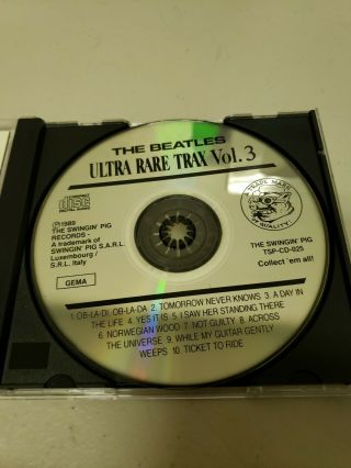 The Beatles – Ultra Rare Trax Vol.  3 CD.  U.  S.  Seller 3