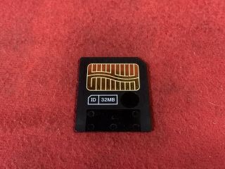 Olympus 32 Mb Meg Smart Media Sm Memory Card Sd Drive Usb Rare 32mb 4040