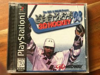 Rare Sony Playstation Ps1 Game: Wayne Gretzky 