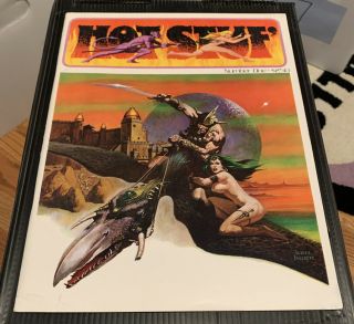 Vintage 1974 Hot Stuf’ Issue 1 Richard Corben Ken Barr Fantasy Horror Rare