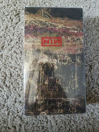 Nine Inch Nails Closure 1997 Vhs 2 - Tape Set Rare Complete