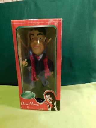 Vintage Dean Martin 12 " Singing Doll W/original Box.  No Animation Uses Batteries