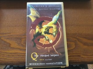 Q - The Winged Serpent (vhs,  1998) Rare Horror
