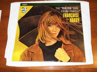 Francoise Hardy The " Yeh - Yeh " Girl From Paris Lp Vinyl Record 1966 Rare