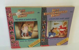 Scholastic The Baby - Sitters Club Books 9 - 10 Vintage Rare Childrens Book 