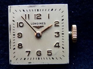 Vintage Longines Ladies Wristwatch Movement Good Balance Fully Wound Ticks
