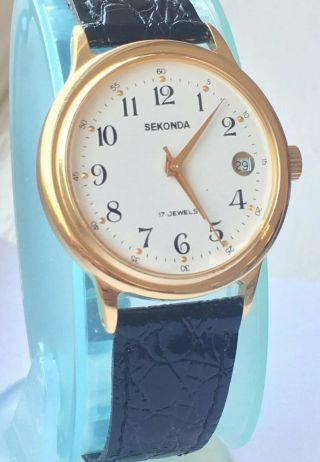 Sekonda Gents Vintage Hand - Winding Watch 17 Jewels