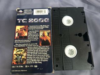 TC 2000,  Rare Action VHS Billy Blanks,  Bobbie Phillips 2