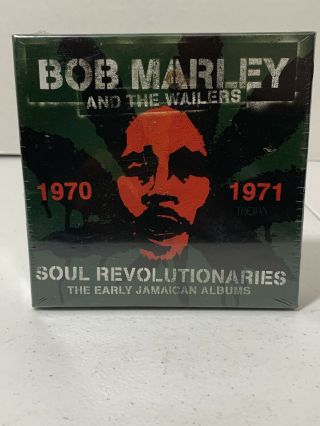 Rare Bob Marley And The Wailers - Soul Revolutionaries,  2005 4 Cd Set W/book
