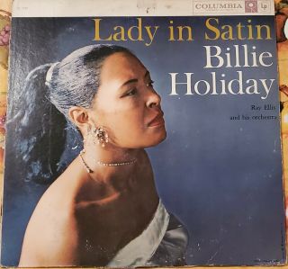 “latin,  Cuba,  Puerto Rico” “billie Holiday” “lady In Satin” " Rare Lp "
