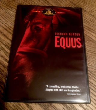 Equus - Dvd Rare Oop Mgm Region 1 Cult Classic Richard Burton 1977 Film