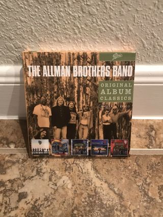 The Allman Brothers Album Classics 5 Albums Box Set Rare