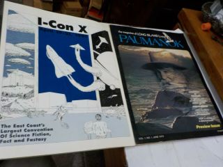Rare Paumanok Vol1 No.  1 June 1973 Long Island Ny Mag.  & I - Con X Sci Fi Conventio