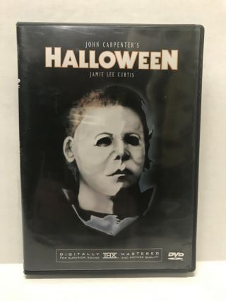 Halloween 1978 (2000 Anchor Bay Dvd Ws) Oop Rare Cover And Insert