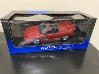 Ford Mustang Saleen S351 Convertible Red Autoart 1:18 Rare Color