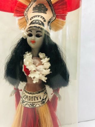 Tahiti Doll Vintage TWH Tahitian Doll Maker Blinking Eyes Collectible Doll 3