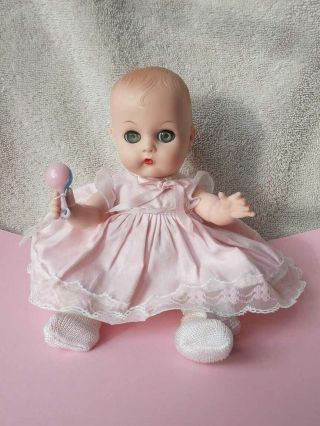 Vintage Vogue Ginnette ? Baby Doll,  Tagged Pink Dress