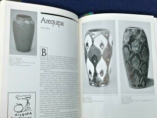 RARE BOOK ON THE POTTERY DESIGNS OF FREDERICK HURTEN RHEAD AREQUIPA.  JERVIS 3